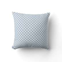 Gingham Check Light Blue - País Branco