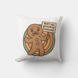 Almofada Gingy Gingerbread Christmas Throw Pillow