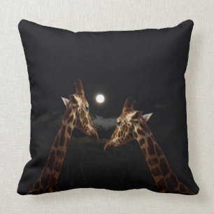 Almofada Girafa Amor À Lua,