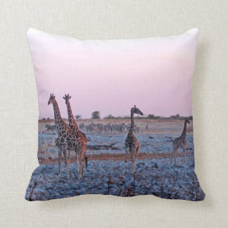Almofada Girafas Sunset Namibia África