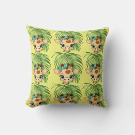 Almofada Giraffe in the Savanna Throw Pillow
