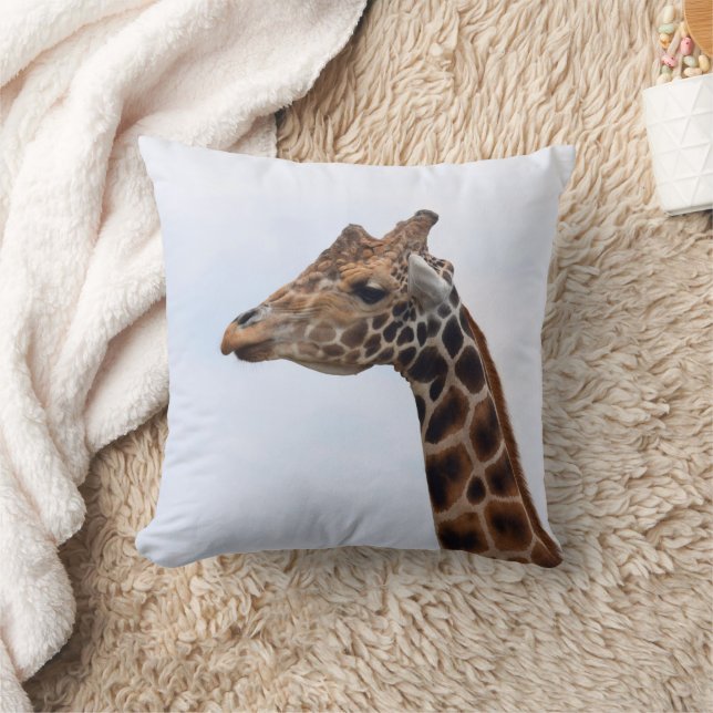Almofada Giraffe Portrait Foto 106 (Cobertor)