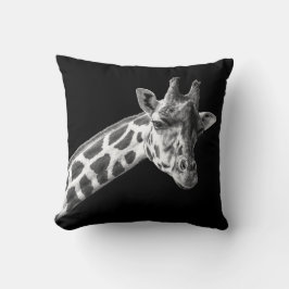 Almofada Giraffe Portrait - Travesseiro decorativo