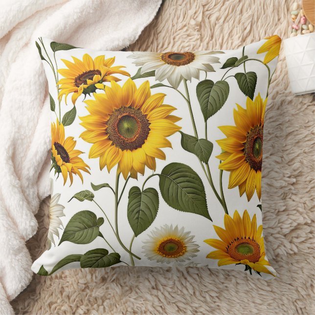 Almofada Girassóis (Cobertor)