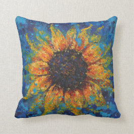 Almofada Girassol abstrato