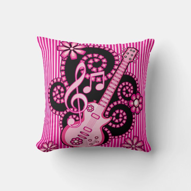 Almofada Girly Guitar (Frente)