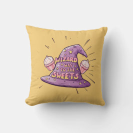 Almofada Girly Halloween - Wizard Way to the Sweets