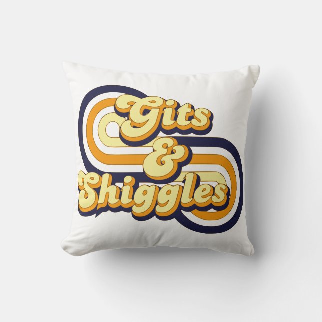 Almofada Gits & Shiggles (Frente)