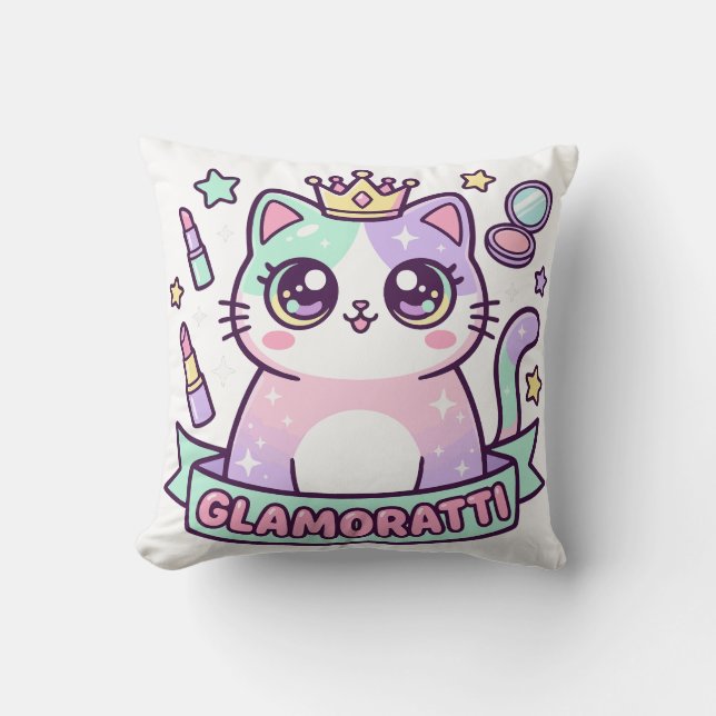 Almofada Glamoratti Gata (Frente)