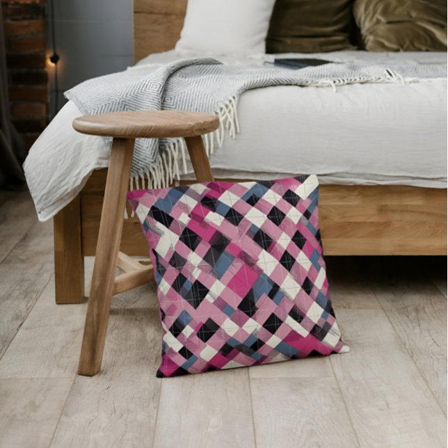 Almofada Glen check pattern (Criador carregado)