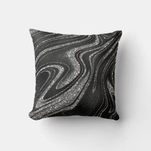 Almofada Glitter de Prata Sparkle