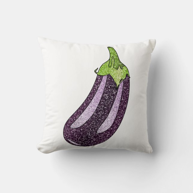 Almofada Glitter EggPlant (Frente)