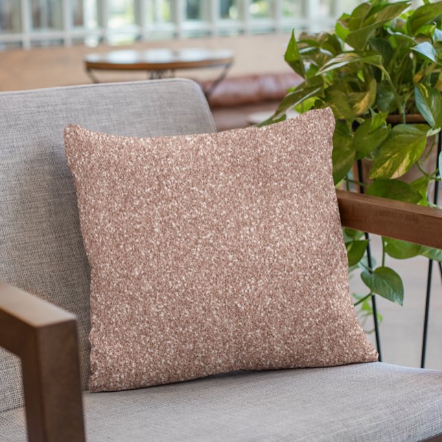 Almofada Glitter Glitter Glitter rosa Dourado (Criador carregado)