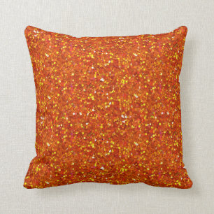 Almofada Glitter Laranja Sinopia