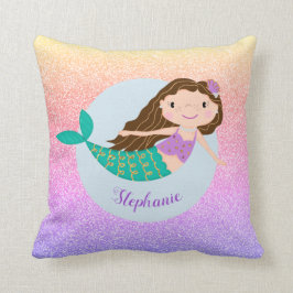 Almofada Glitter Sereia Bastante Personalizado