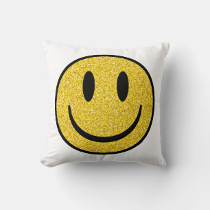 Almofada Glitter Smile Face