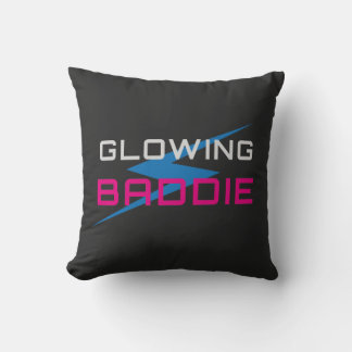 Almofada Glowing Baddie Neon Aesthetic
