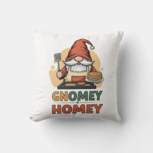 Almofada Gnomey Homey Pancakes design