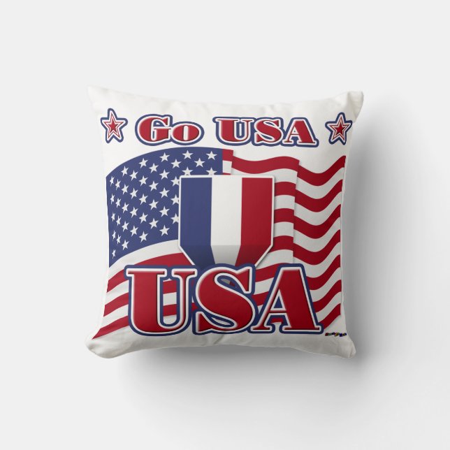 Almofada Go USA (Frente)
