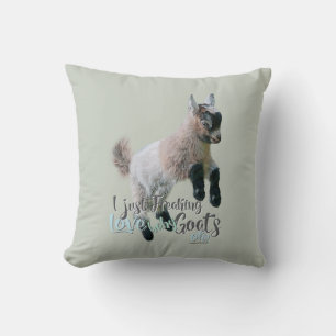 Almofada GOAT AMVE   Eu apenas assusto amor bebezinho OK