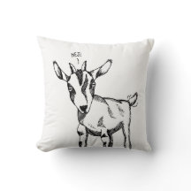 Goat Sketch dizendo "Hej!"