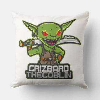 Almofada Goblin chamado Grizbard