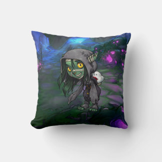 Almofada Goblin cômodo na caverna