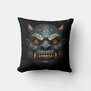 Almofada Goblin e Orc Portrait