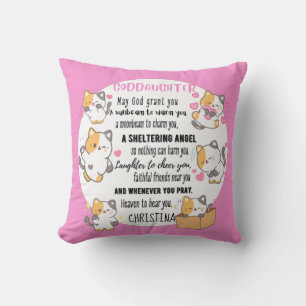 Almofada Godchild Gift Incentivo Motivacional NOMEADO