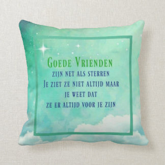 Almofada Goede Vrienden zijn net als sterren