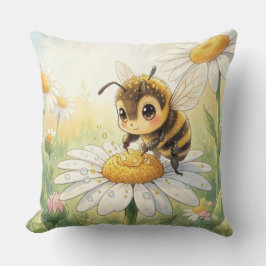 Almofada Golden Bumblebee in Bloom Dance