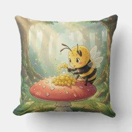 Almofada Golden Bumblebee in Bloom Dance.2