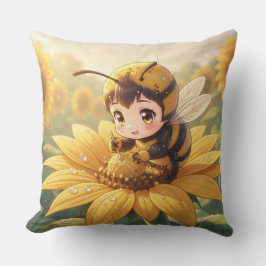 Almofada Golden Bumblebee in Bloom Dance.3