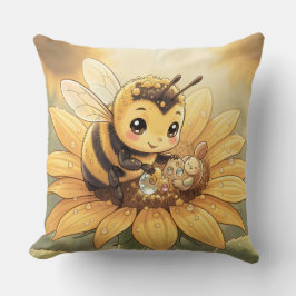 Almofada Golden Bumblebee in Bloom Dance.4