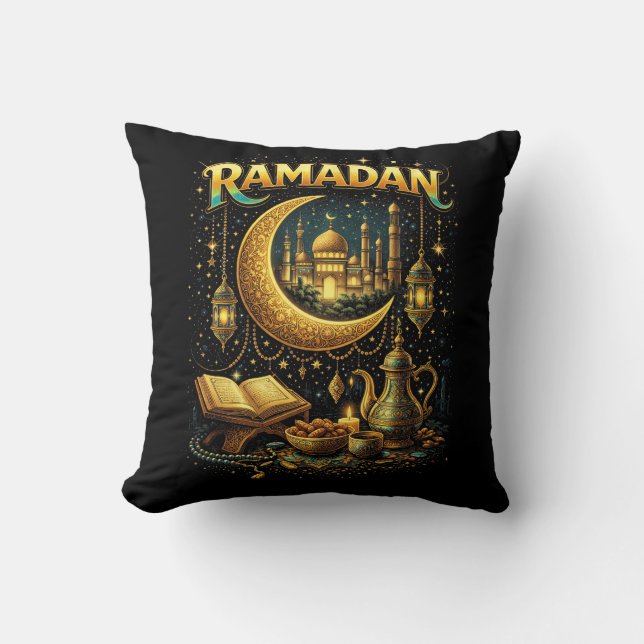 Almofada Golden Nights of Ramadan (Frente)
