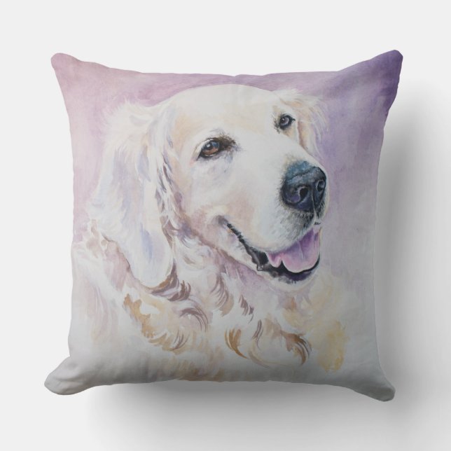 Almofada Golden retriever (Frente)