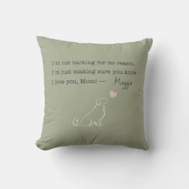 Almofada Golden Retriever Custom Photo Pillow Dog Mom Gift