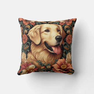 Almofada Golden Retriever Pillow William Morris Inspirou