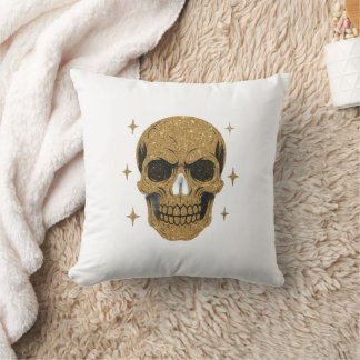 Almofada Golden Skull