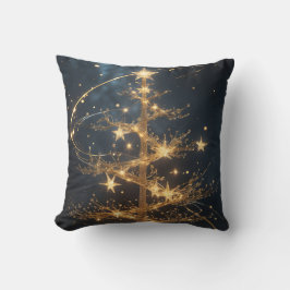 Almofada Golden Tree Glamour Throw Pillow