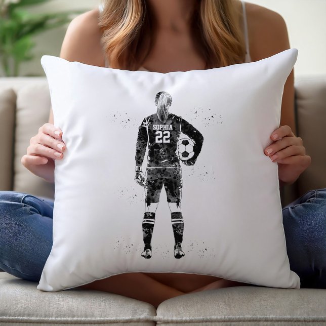 Almofada Goleira de Futebol Feminino (Criador carregado)