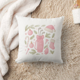 Almofada Golf Pink - tema Lady Golfer Natal