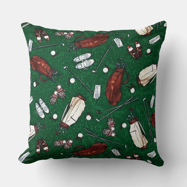 Almofada Golfe de Hora do Teatro (Frente)