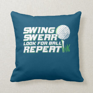 Almofada Golfer Swing Sweat Procura Bola