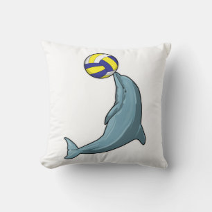 Almofada Golfinho com voleibol