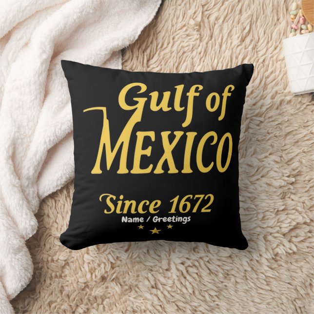Almofada Golfo do México desde 1672, mergulho profundo na h (Cobertor)
