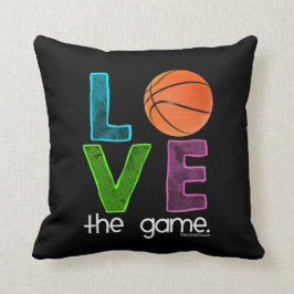 Almofada Golly meninas: Basquetebol - ame o jogo