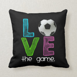 Almofada Golly meninas: Futebol - ame o jogo
