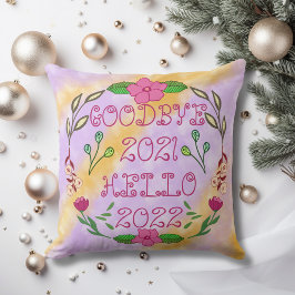 ALMOFADA GOODBYE 20XX OLÁ 20XX