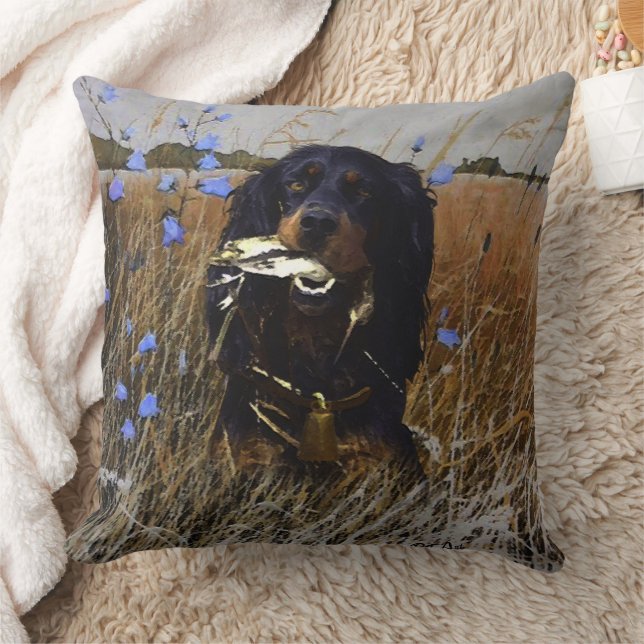 Almofada Gordon Setter (Cobertor)